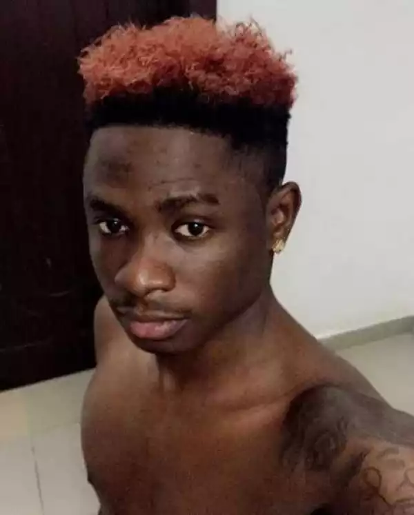 Like Olamide! Lil Kesh Gets Colorful Hairstyle (Photo)